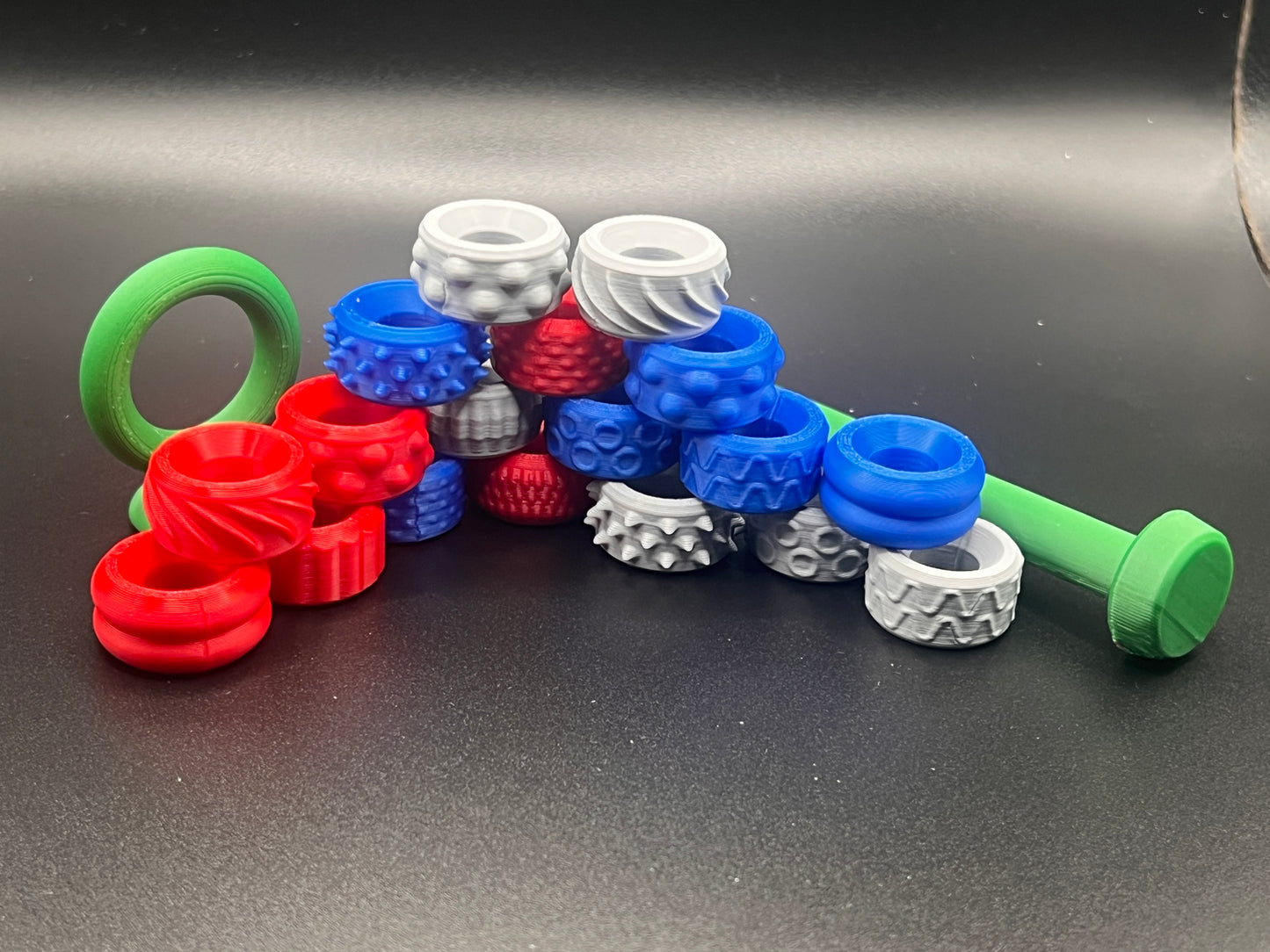 TactiLoop Sensory Wand Kit (6-Ring System)