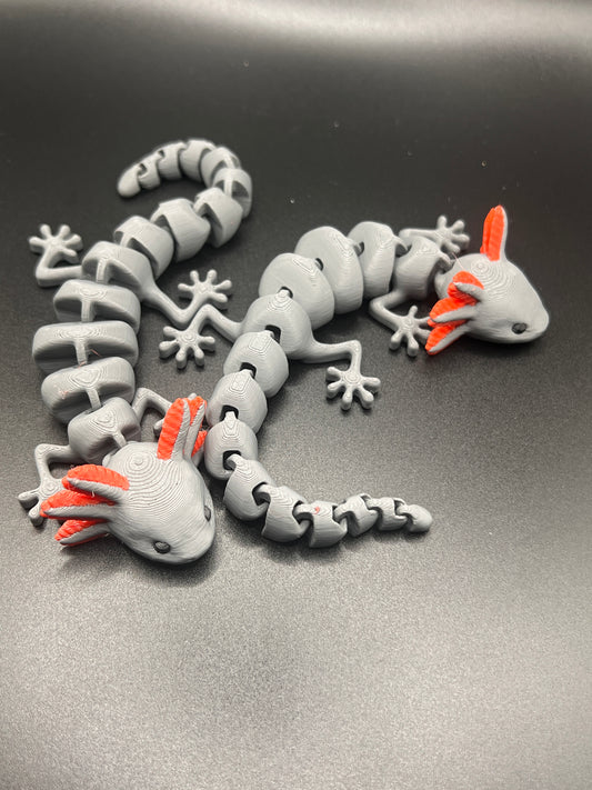 FlexiGlow Axolotl (Articulated Sensory Companion)