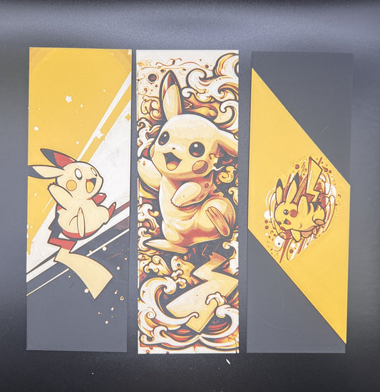 Bolt Burst Bookmark Collection – Set of 3