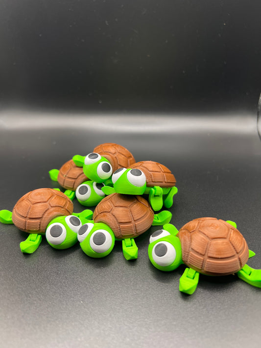 Tiny TideSnap Turtle – Articulated Pocket Companion