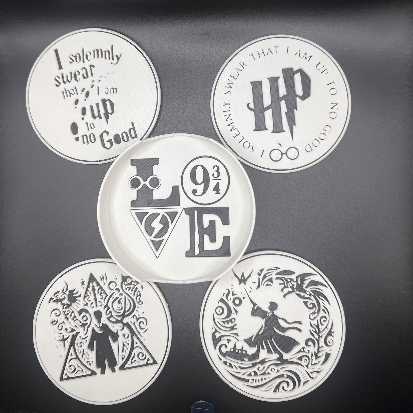 Spellforge Coaster Set