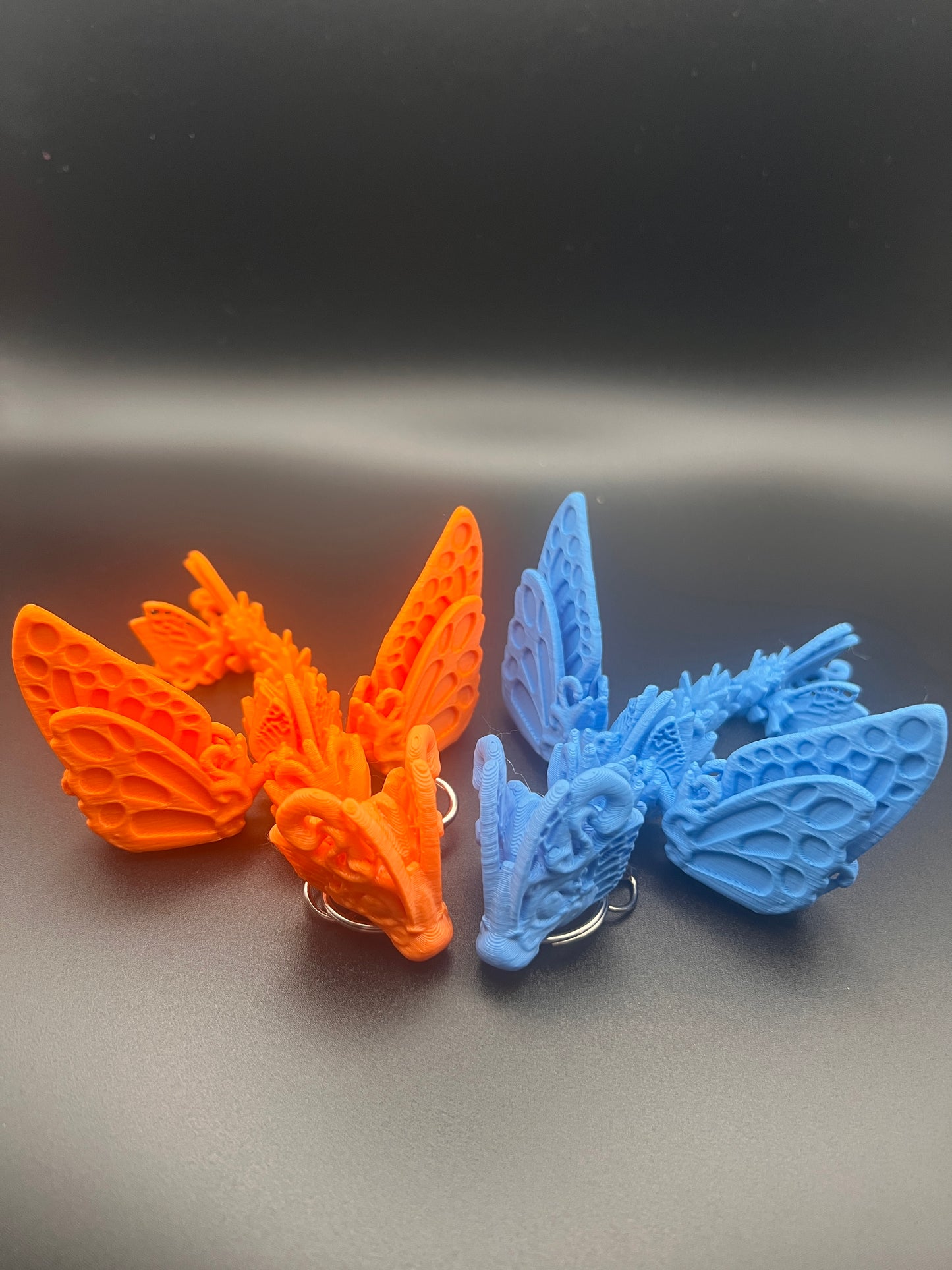 FlexWing Butterfly Keychain