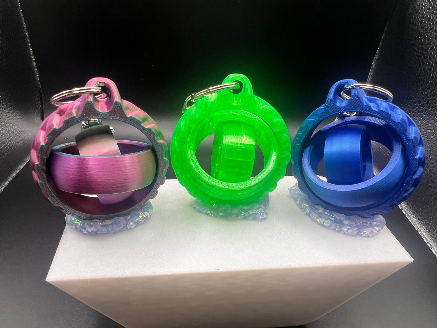 SpinLoop Fidget Keychains