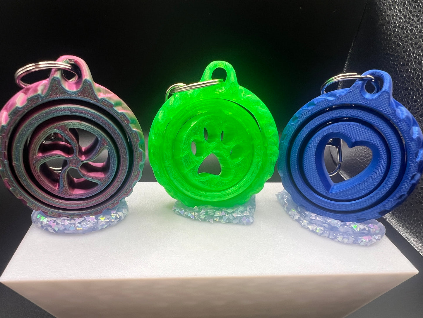 SpinLoop Fidget Keychains
