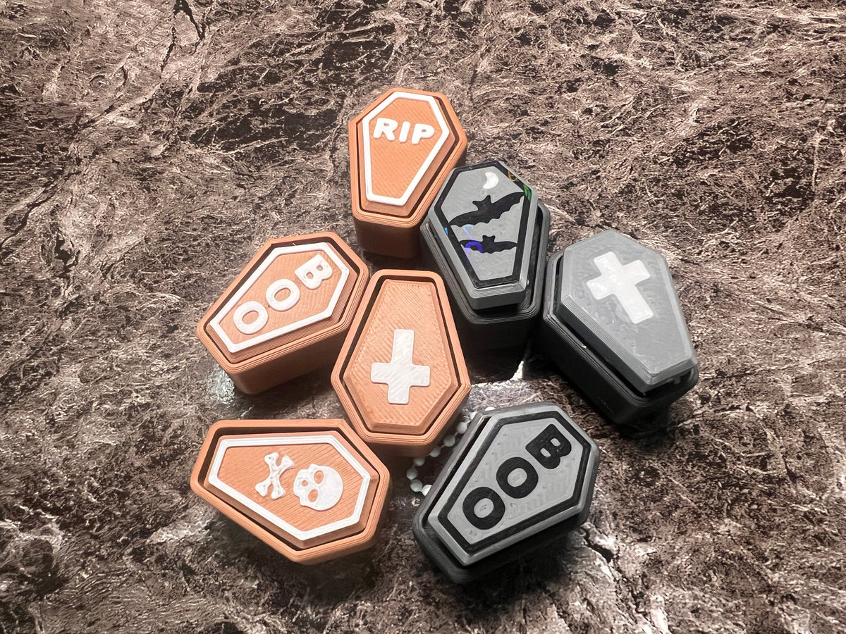 Spooky Mini Clicker Fidgets – Halloween Designs